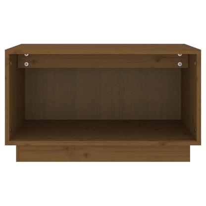 vidaXL TV-Schrank Honigbraun 60x35x35 cm Massivholz Kiefer