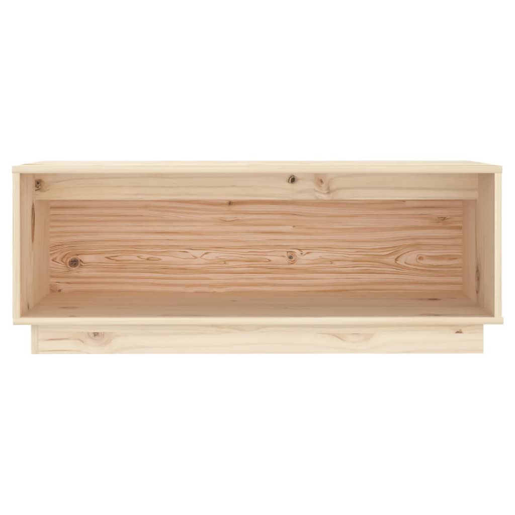 vidaXL Meuble TV 90x35x35 cm Bois de pin massif