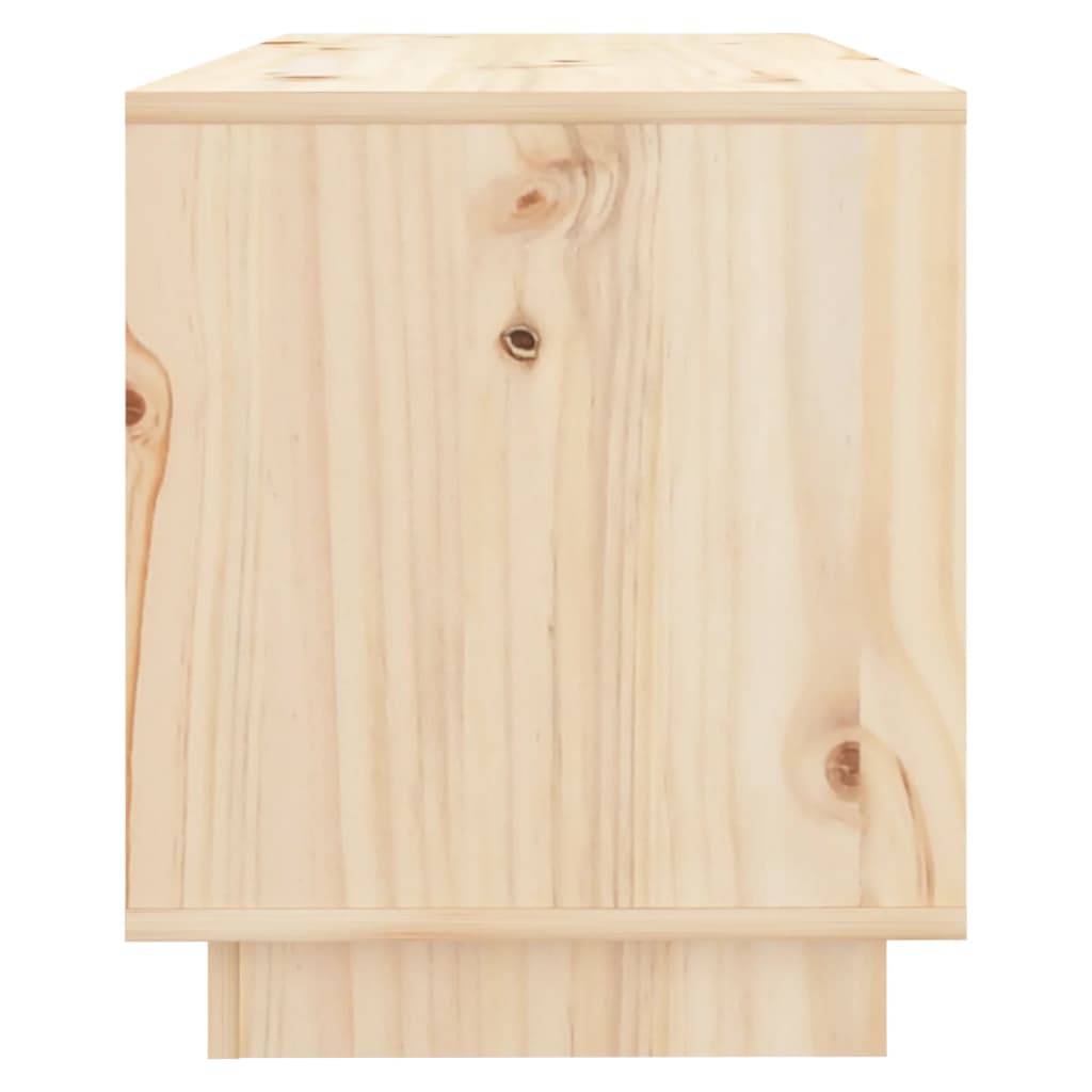 vidaXL Meuble TV 74x34x40 cm Bois de pin massif