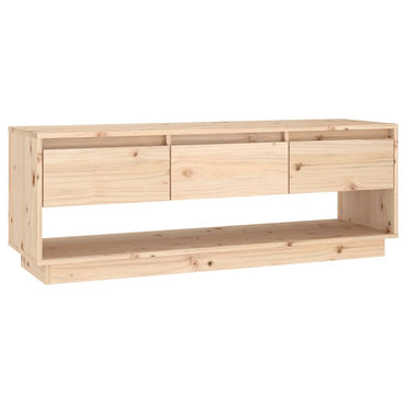 vidaXL Meuble TV 110,5x34x40 cm Bois de pin massif