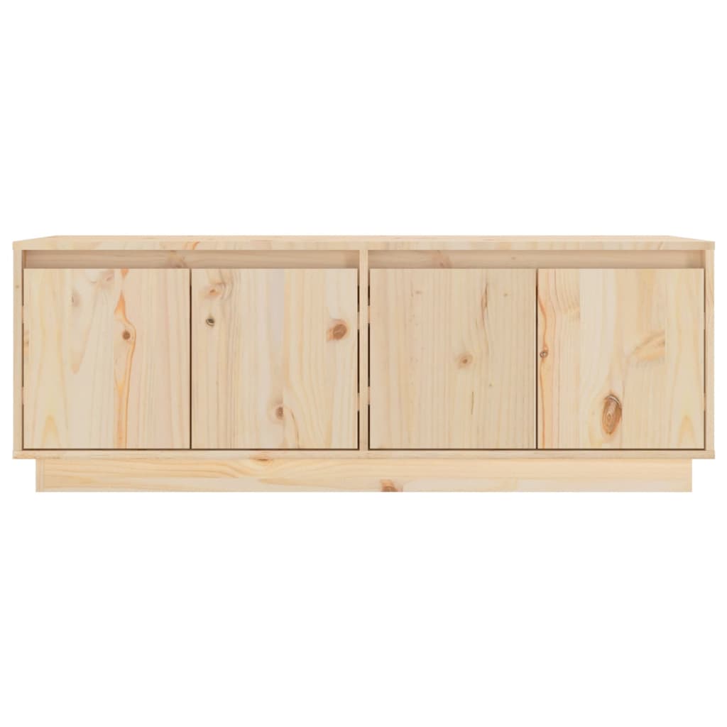 vidaXL Meuble TV 110x34x40 cm Bois de pin massif