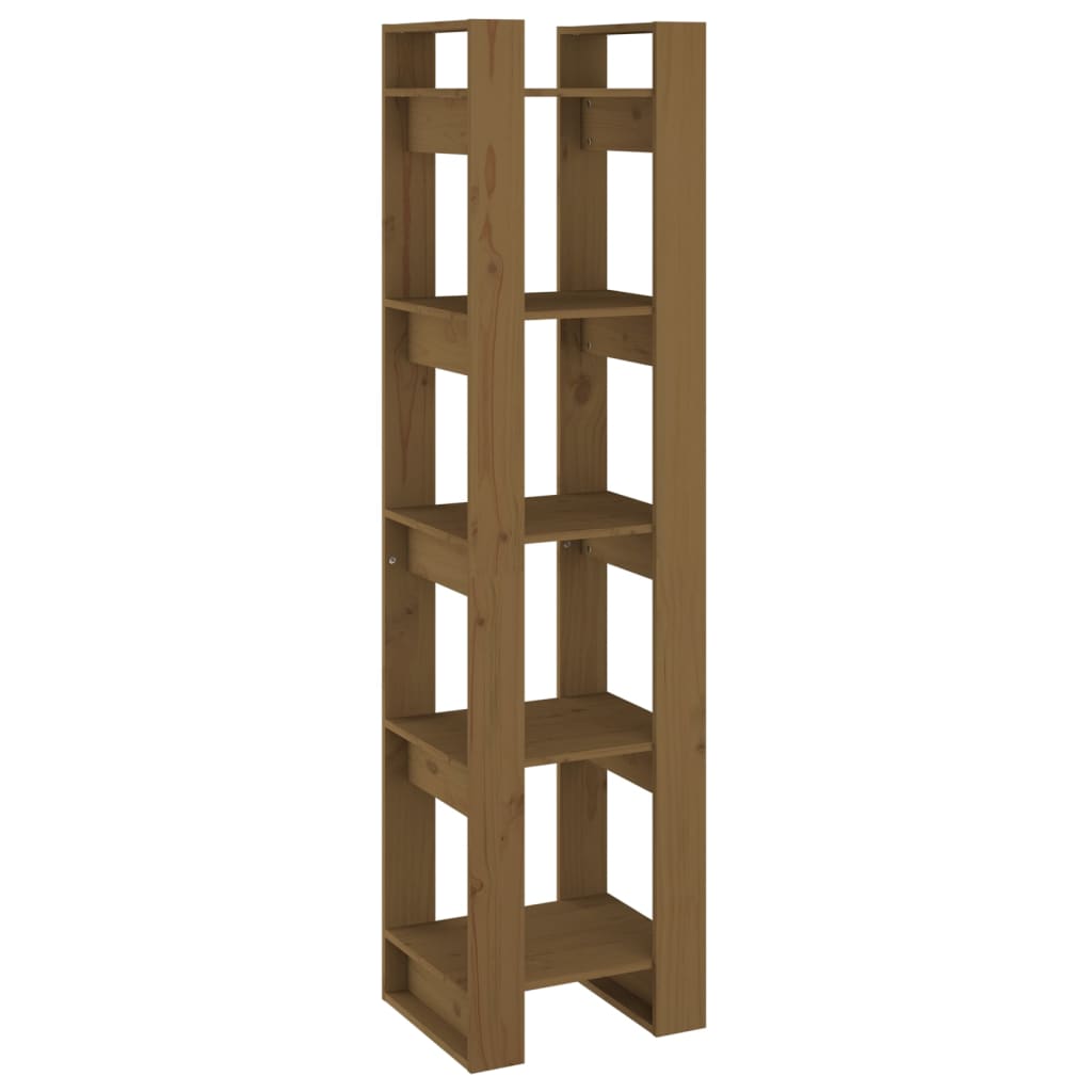 vidaXL Étagère/Séparateur de pièce marron miel 41x35x160 cm pin massif