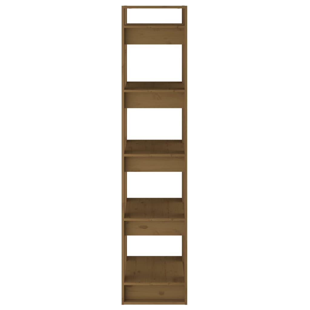 vidaXL Étagère/Séparateur de pièce marron miel 41x35x160 cm pin massif