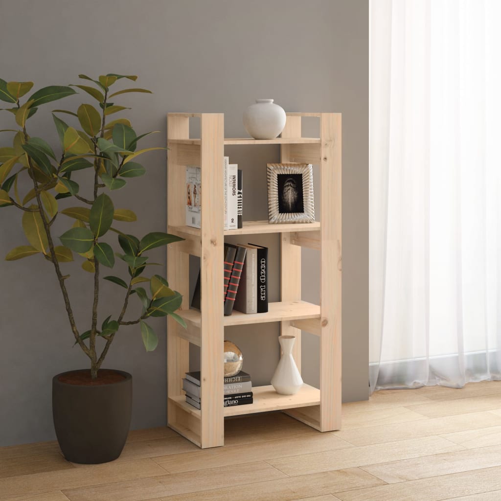 vidaXL Bibliothèque/Séparateur de pièce 60x35x125 cm en bois massif