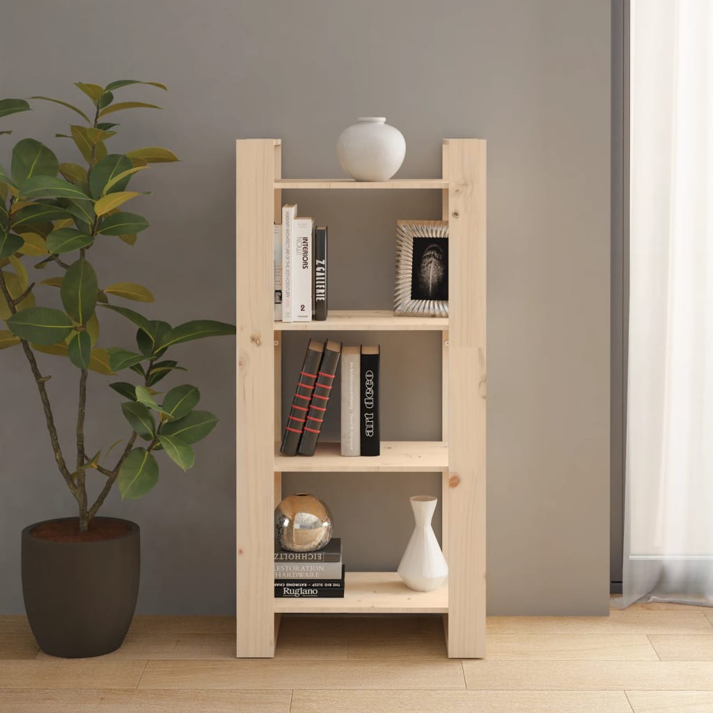vidaXL Bibliothèque/Séparateur de pièce 60x35x125 cm en bois massif