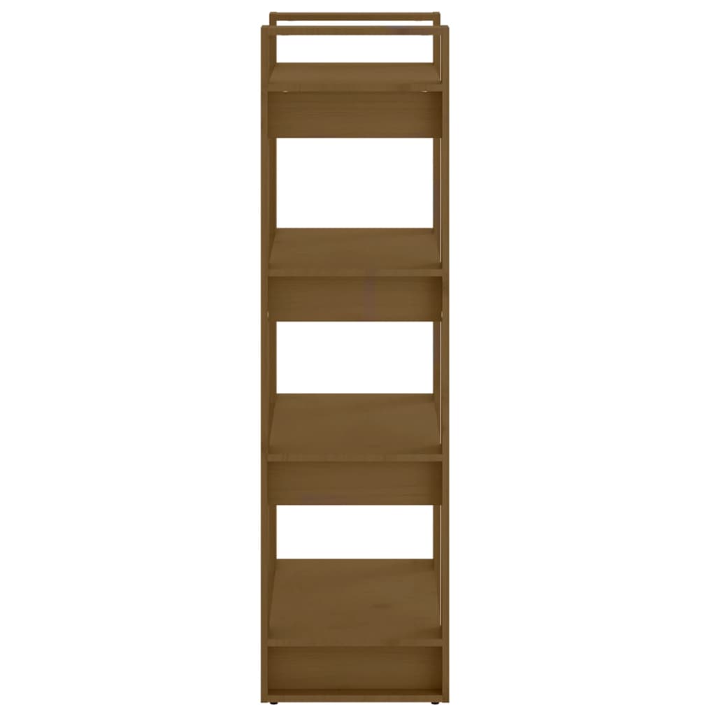 vidaXL Étagère/Séparateur de pièce marron miel 60x35x125cm pin massif
