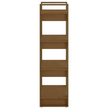 vidaXL Étagère/Séparateur de pièce marron miel 60x35x125cm pin massif