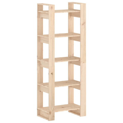 vidaXL Bücherregal/Raumteiler 60x35x160 cm Massivholz