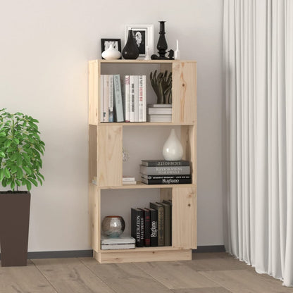 vidaXL Bücherregal/Raumteiler 51x25x101 cm Massivholz Kiefer