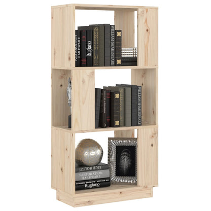 vidaXL Bücherregal/Raumteiler 51x25x101 cm Massivholz Kiefer