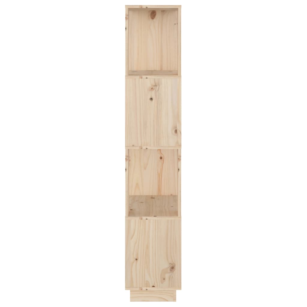 vidaXL Bücherregal/Raumteiler 51x25x132 cm Massivholz Kiefer