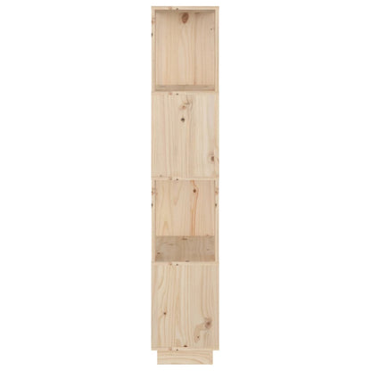 vidaXL Bücherregal/Raumteiler 51x25x132 cm Massivholz Kiefer