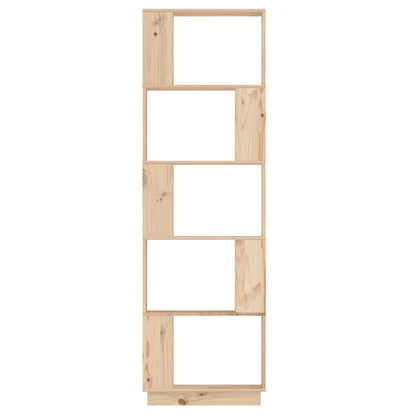 vidaXL Bücherregal/Raumteiler 51x25x163,5 cm Massivholz Kiefer