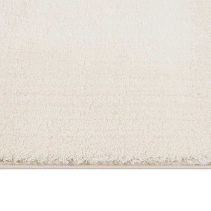 vidaXL Tapis lavable moelleux poils courts 160x230 Antidérapant Crème