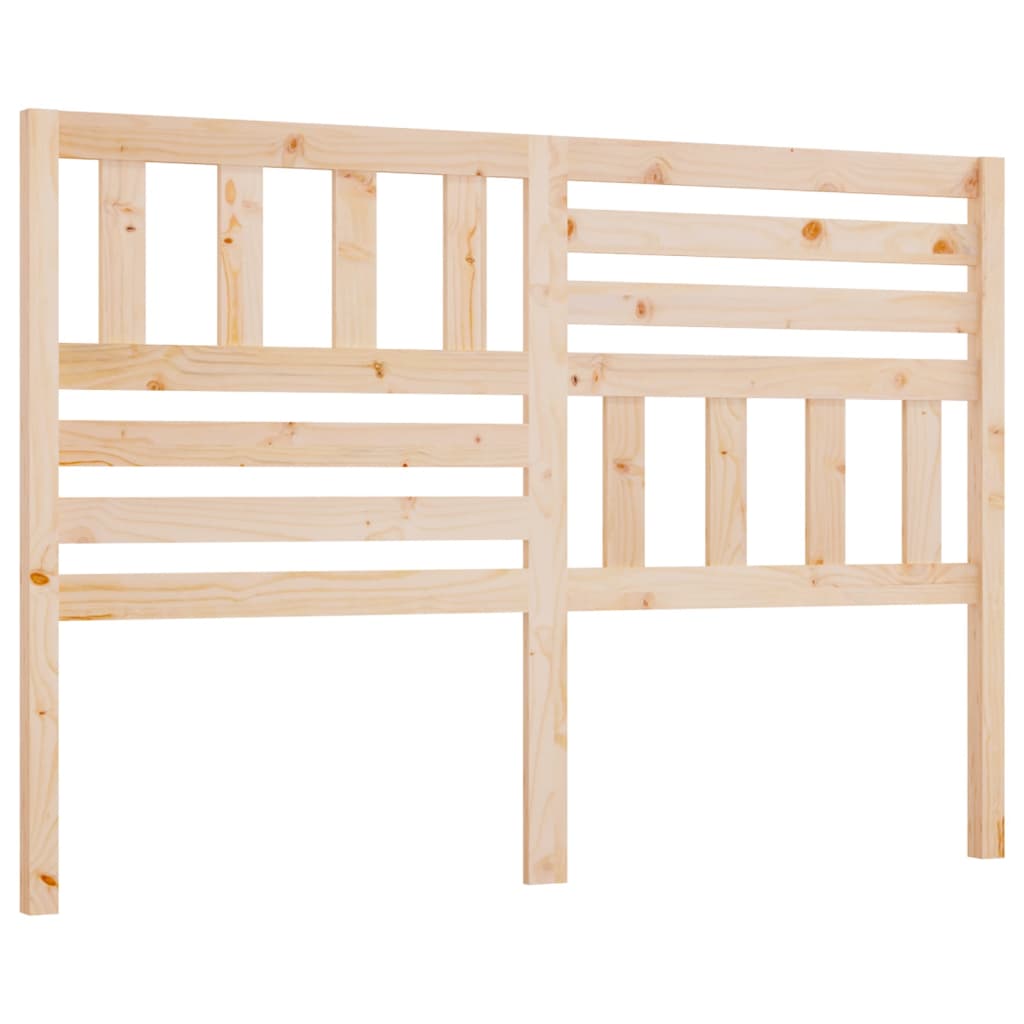 vidaXL Tête de lit 126x4x100 cm Bois de pin massif