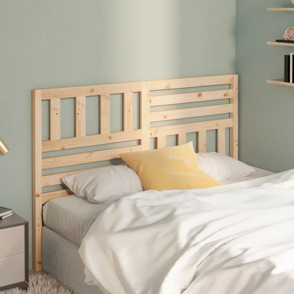 vidaXL Tête de lit 126x4x100 cm Bois de pin massif