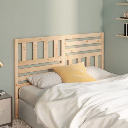 vidaXL Tête de lit 126x4x100 cm Bois de pin massif