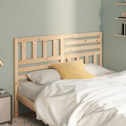 vidaXL Tête de lit 126x4x100 cm Bois de pin massif