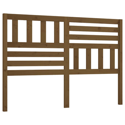 vidaXL Kopfteil Honigbraun 141x4x100 cm Massivholz Kiefer