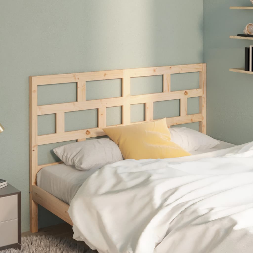 vidaXL Tête de lit 166x4x100 cm Bois de pin massif