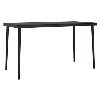 vidaXL Ensemble de salle à manger de jardin 5 pcs marron