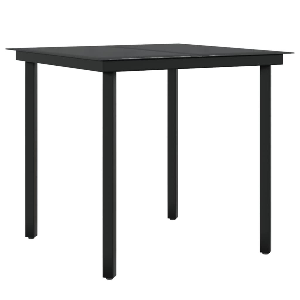 vidaXL Ensemble de salle à manger de jardin 5 pièces avec coussins Marron