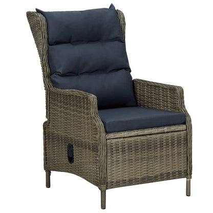 vidaXL Ensemble de salle à manger de jardin 5 pcs marron