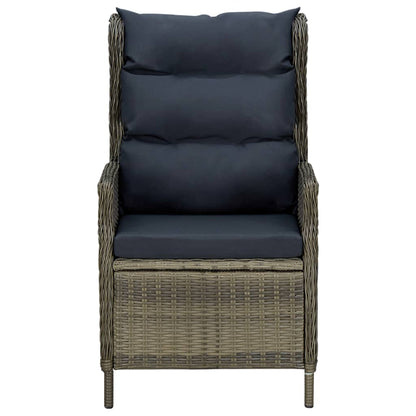 vidaXL Ensemble de salle à manger de jardin 5 pcs marron