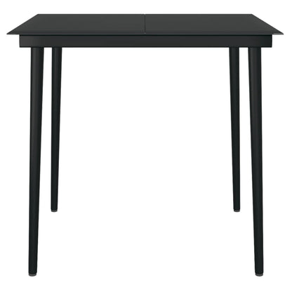 vidaXL Ensemble de salle à manger de jardin 5 pcs marron