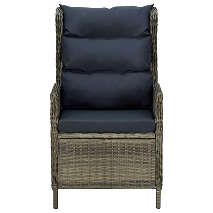 vidaXL Ensemble de salle à manger de jardin 5 pcs marron