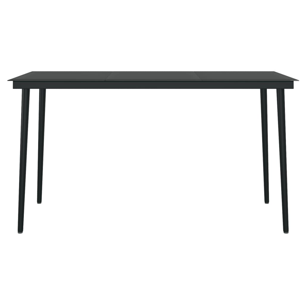 vidaXL Ensemble de salle à manger de jardin 5 pcs marron