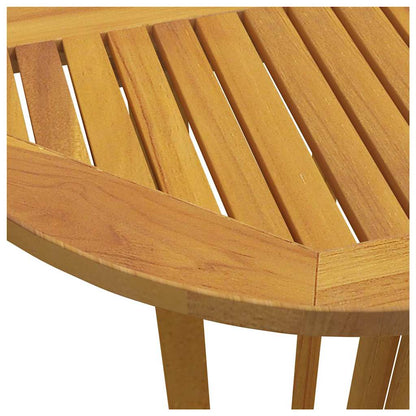 vidaXL 3-tlg. Bar-Set Klappbar Massivholz Teak