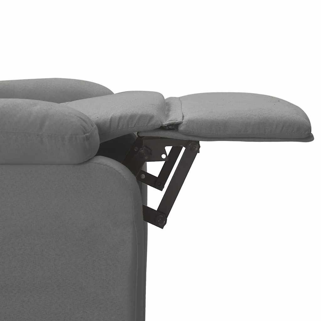 vidaXL Relaxsessel Dunkelgrau Stoff