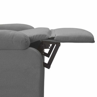 vidaXL Relaxsessel Dunkelgrau Stoff