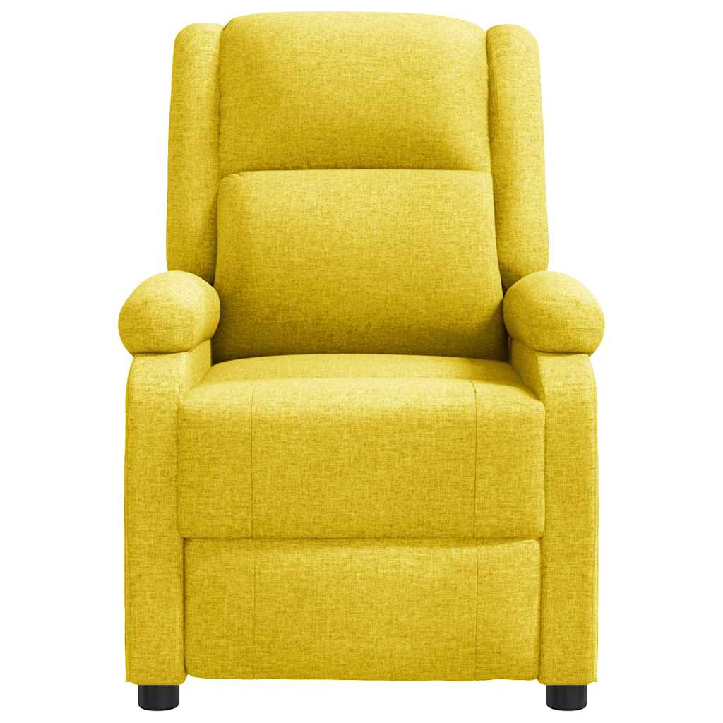 vidaXL Relaxsessel Gelb Stoff