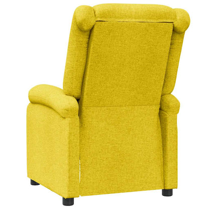 vidaXL Relaxsessel Gelb Stoff