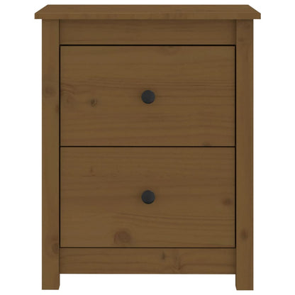 vidaXL Nachttisch Honigbraun 50x35x61,5 cm Massivholz Kiefer