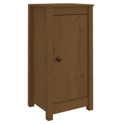 vidaXL Buffet marron miel 39x35x80 cm Bois de pin massif