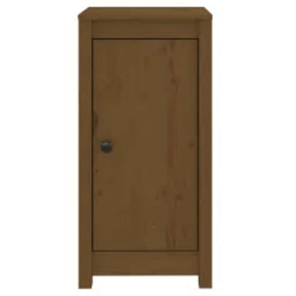 vidaXL Buffet marron miel 39x35x80 cm Bois de pin massif