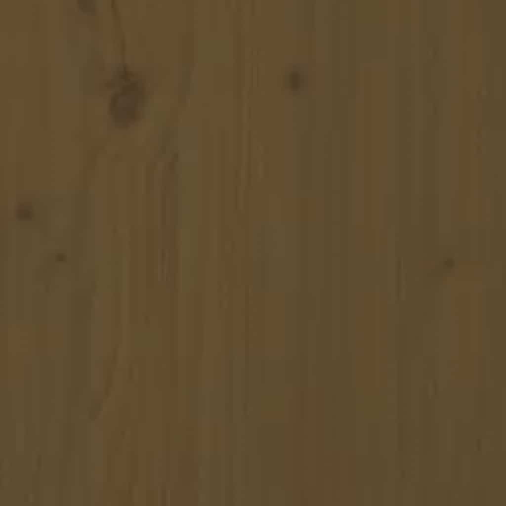 vidaXL Buffet marron miel 39x35x80 cm Bois de pin massif