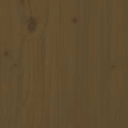 vidaXL Buffet marron miel 39x35x80 cm Bois de pin massif