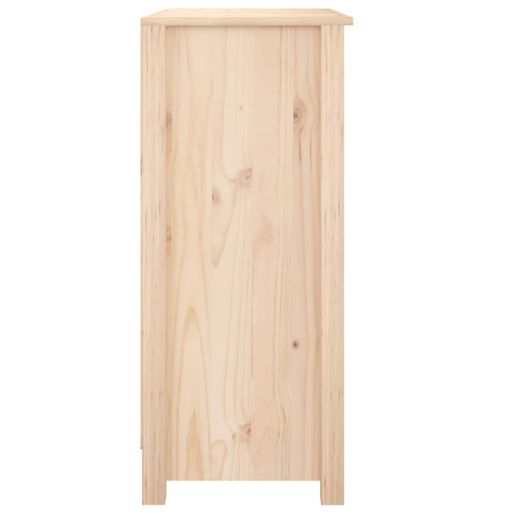 vidaXL Bahut 70x35x80 cm Bois massif de pin