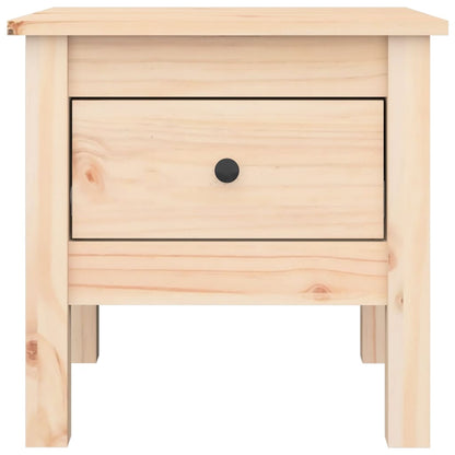 vidaXL Table d'appoint 40x40x39 cm Bois de pin massif