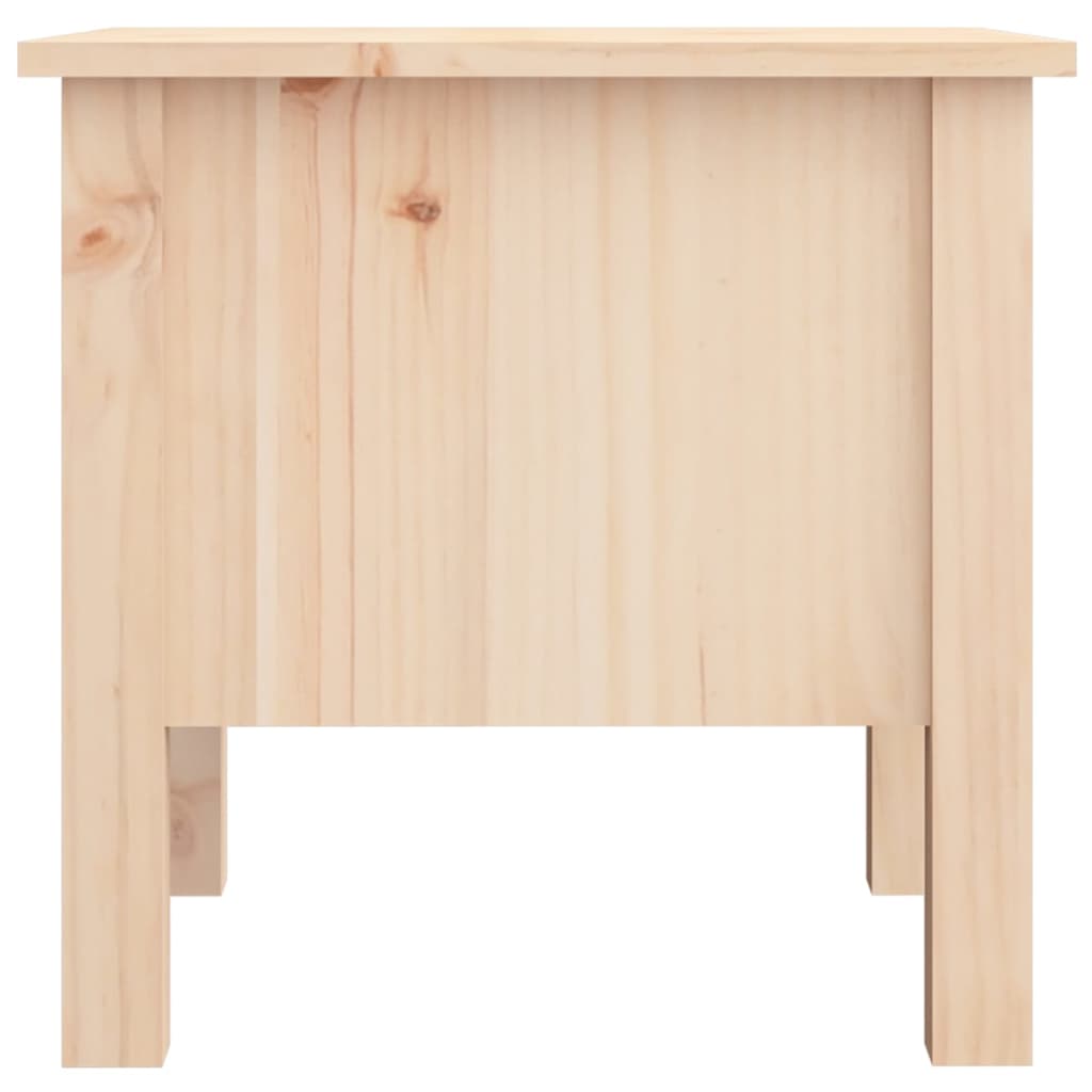 vidaXL Tables d'appoint 2 pcs 40x40x39 cm Bois de pin massif