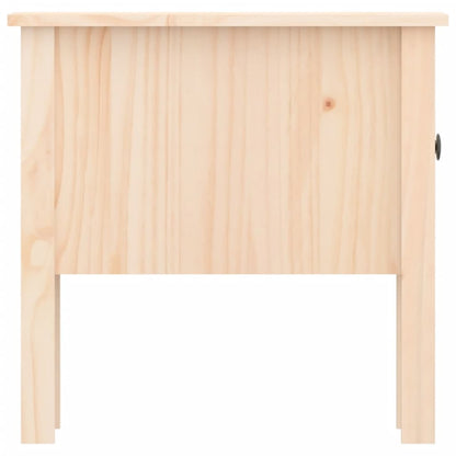vidaXL Tables d'appoint 2 pcs 50x50x49 cm Bois de pin massif
