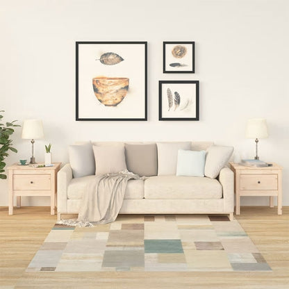 vidaXL Tables d'appoint 2 pcs 50x50x49 cm Bois de pin massif