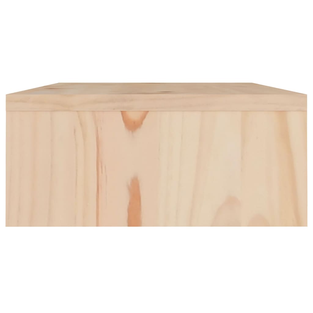 vidaXL Monitorständer 60x24x10,5 cm Massivholz Kiefer