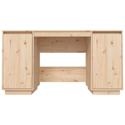 vidaXL Bureau 140x50x75 cm Bois de pin massif