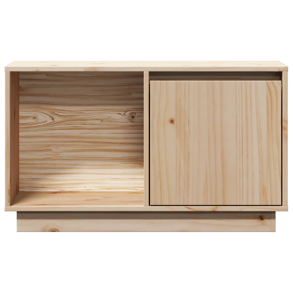 Meuble TV vidaXL 74x35x44 cm Bois de pin massif