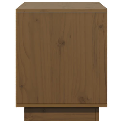 vidaXL TV-Schrank Honigbraun 74x35x44 cm Massivholz Kiefer